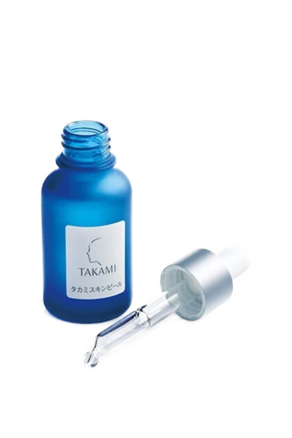 Takami Skin Peel Essence – blue glass bottle with dropper, 30 ml.
