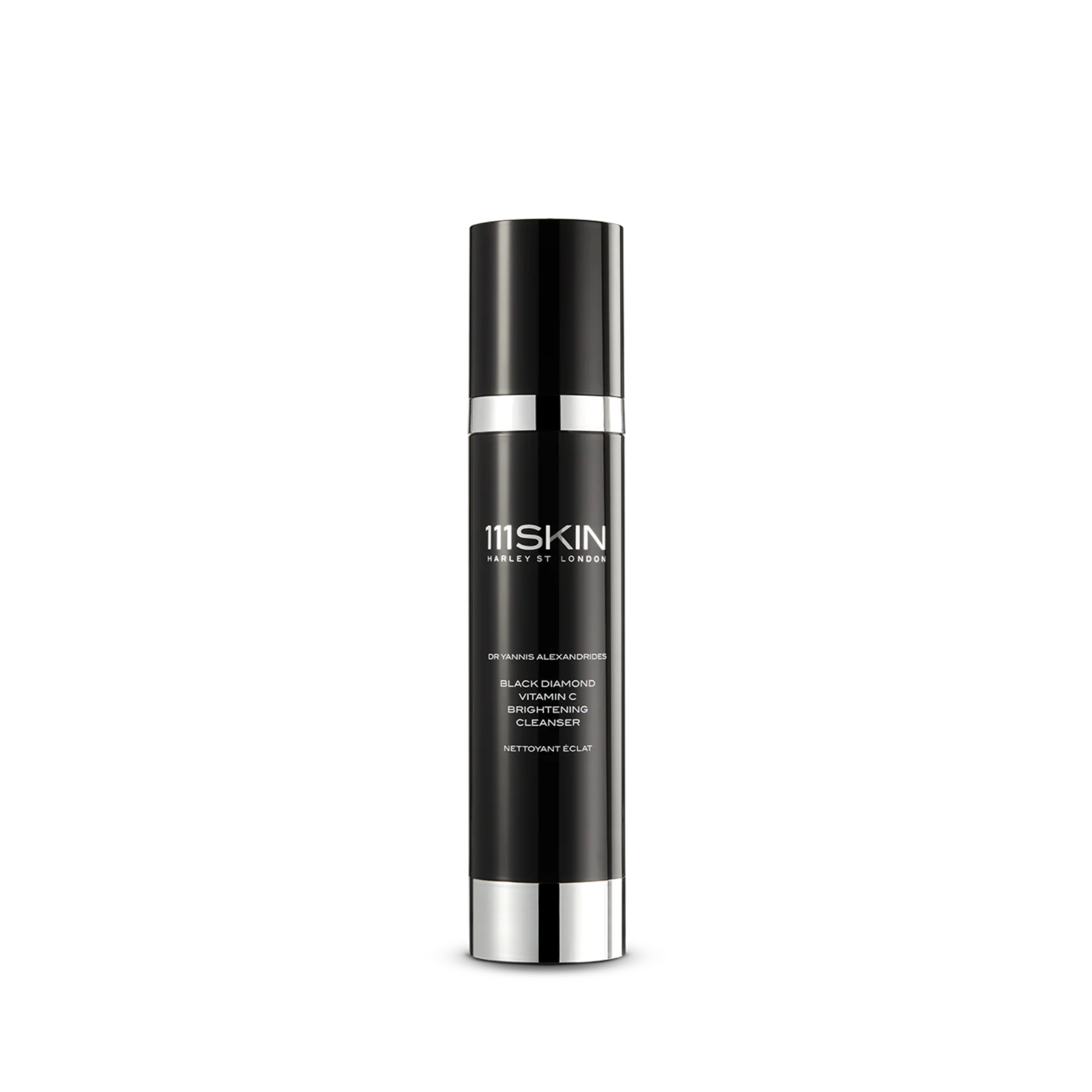 111SKIN Vitamin C Brightening Cleanser – silver cylindrical bottle, 120 ml.